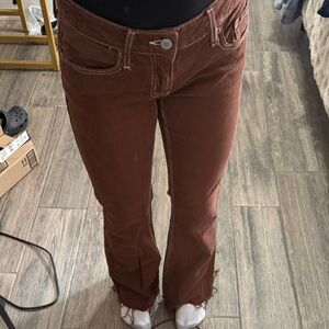 Aeropostale Rust Corduroy Pants